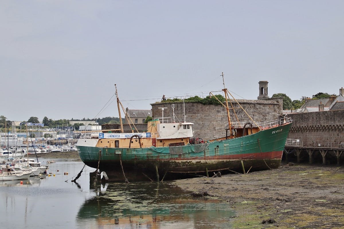 Vue de Concarneau