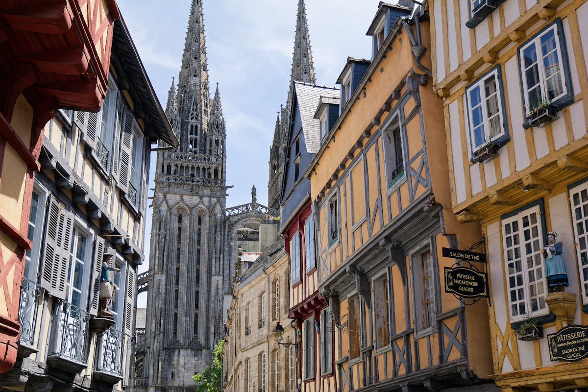 Vue de Quimper